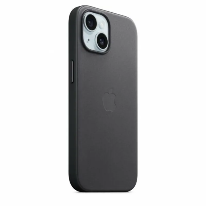 Pārvietojams Pārsegs Apple iPhone 15 Melns