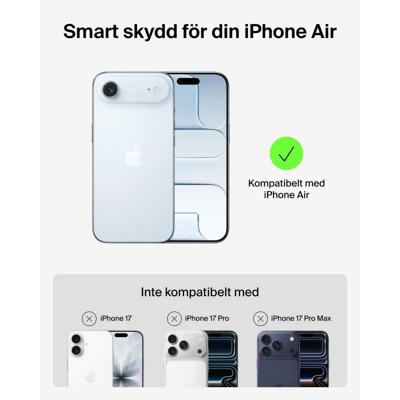 Mobiiltelefoni Kaaned Belkin iPhone Air Must
