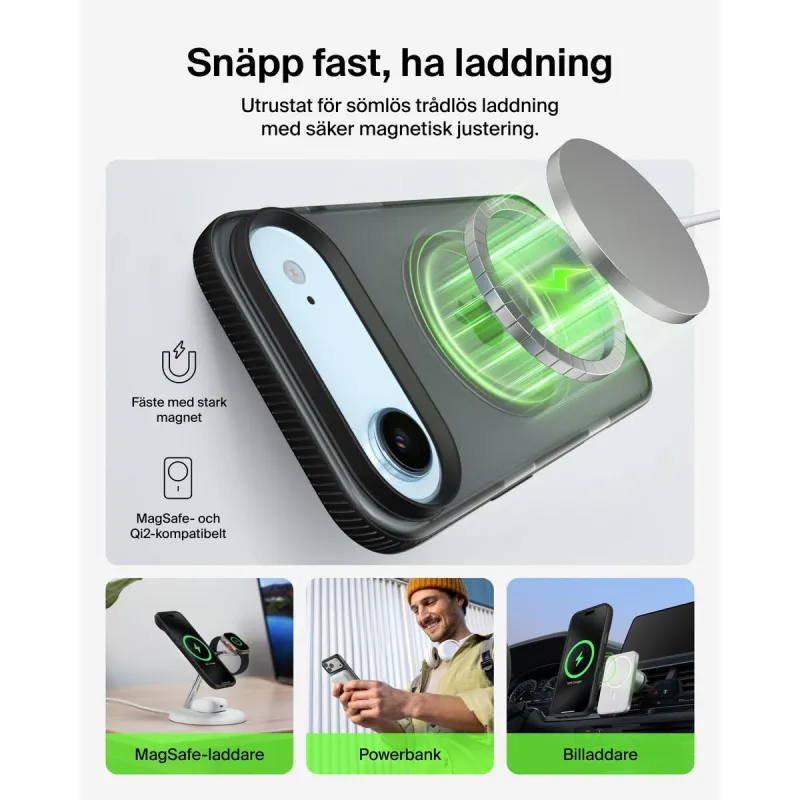 Pārvietojams Pārsegs Belkin iPhone Air Melns