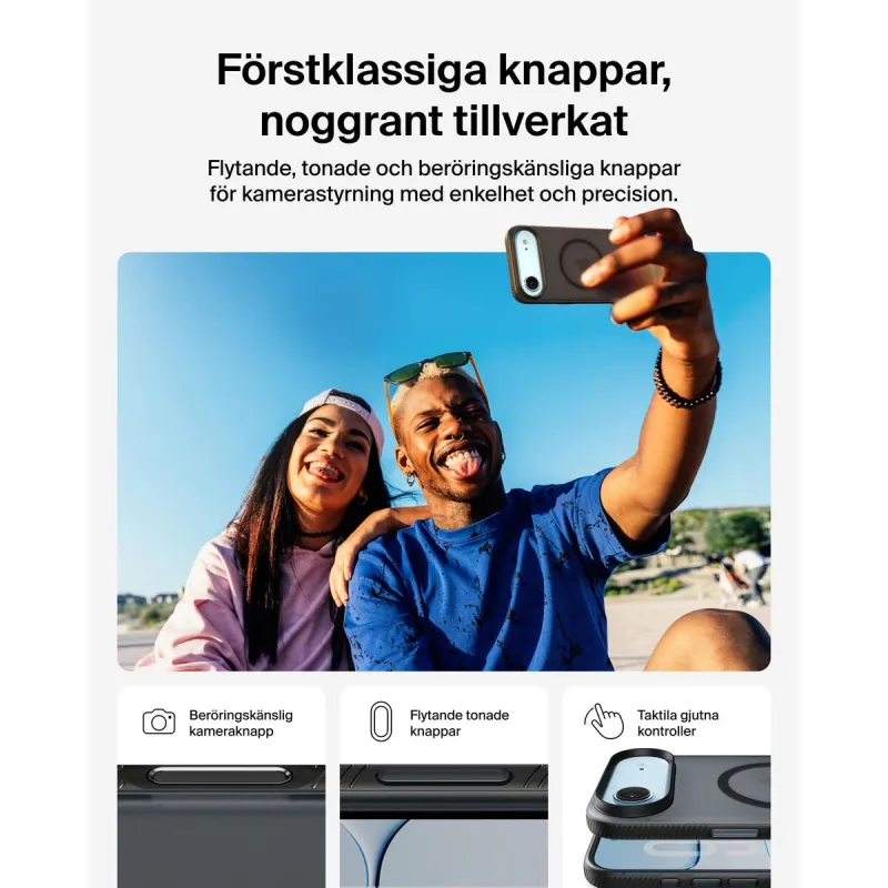 Mobiiltelefoni Kaaned Belkin iPhone Air Must