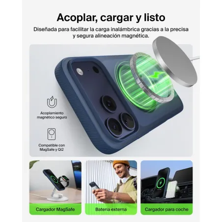 Mobile cover Belkin iPhone 17 Pro Max Blue Navy Blue