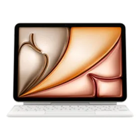 Klaviatūra Apple MDFV4Y/A Balta Ispaniška Qwerty