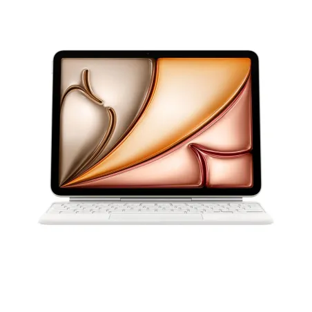 Klaviatuur Apple MDFV4Y/A Valge Hispaaniakeelne Qwerty