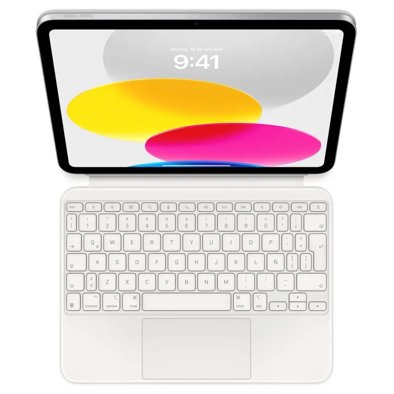Klaviatuur Apple Magic Valge Hispaaniakeelne Qwerty iPad