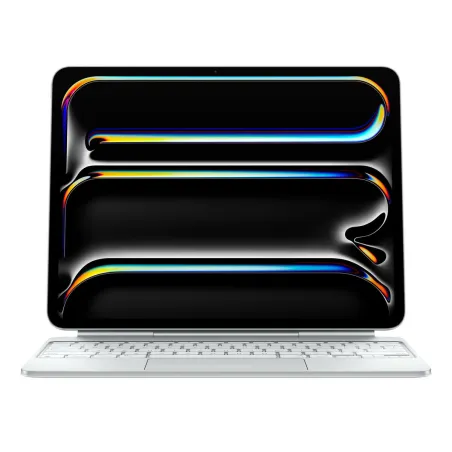 Klaviatūra Apple iPad Pro 2024 Balts Spāņu Qwerty