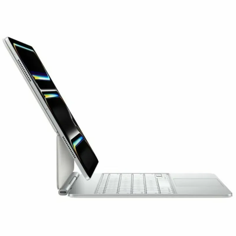 Keyboard Apple iPad Pro 2024 White Spanish Qwerty
