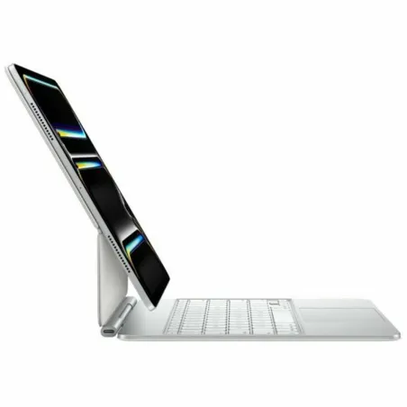 Klaviatūra Apple iPad Pro 2024 Balts Spāņu Qwerty