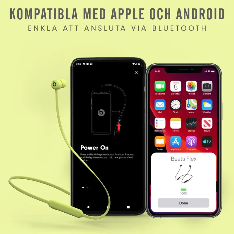 Наушники Apple Flex Синий