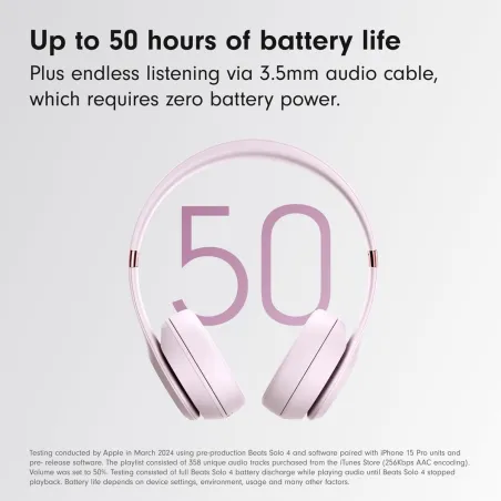 Headphones with Microphone Apple MUW33ZM/A Pink