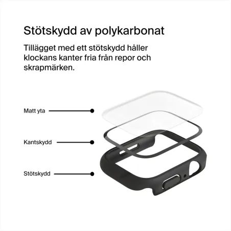 Smartwatch screen protector Belkin OVG004ZZBK-REV Black