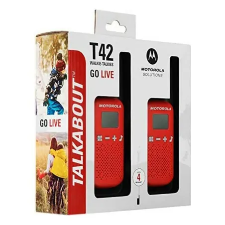 Walkie-Talkie Motorola T42 Dual 1,3" LCD 4 km (2 pcs)