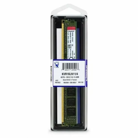 RAM Atmiņa Kingston KVR16LN11/4 4 GB DDR4 DDR3L 1600 mHz CL11