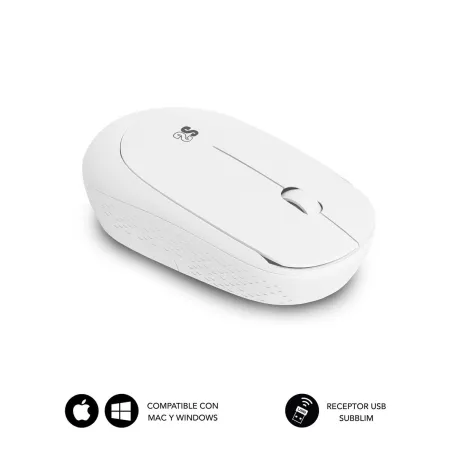 Pelės Kilimėlis Subblim XL + WIRELESS MOUSE Purpurinis