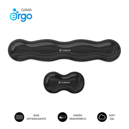 Mouse Mat Subblim SUBMP-04E061 Black