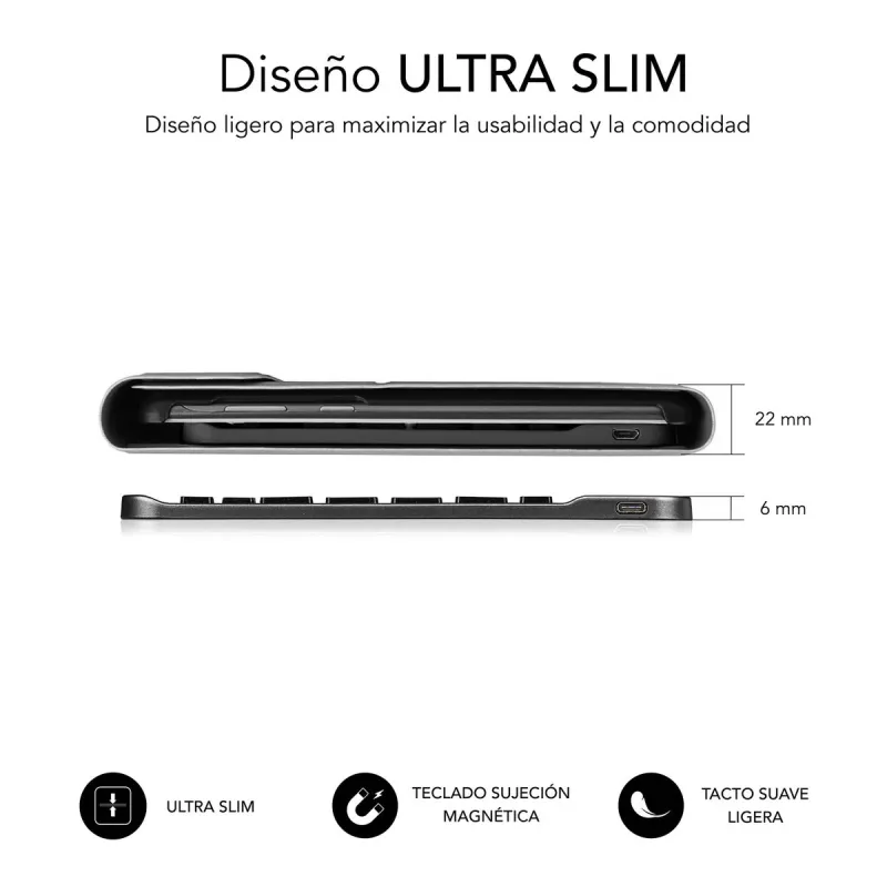 Tablet cover Subblim KEYTAB PRO BT