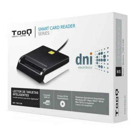 Кардридер смарт-карт TooQ USB 2.0