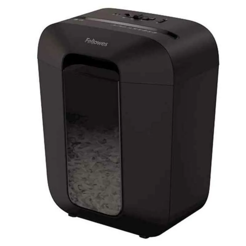 Mikrosmalcinātājs papīram Fellowes LX45 17 L 4 x 37 mm 8 Lapas Melns