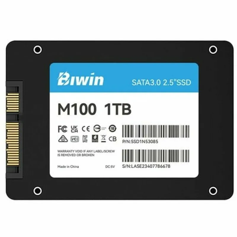 Cietais Disks Biwin M100 1 TB SSD
