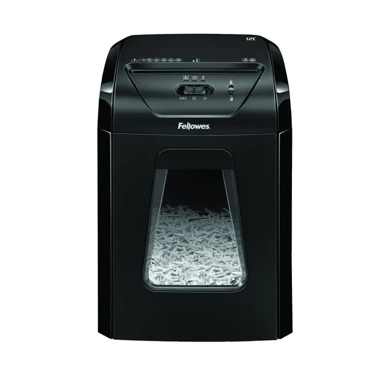 Paperisilppuri Fellowes Powershred 12C 19 L 12 Levyt