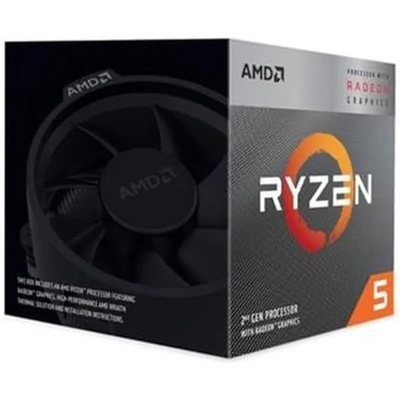 Processor AMD YD3400C5FHSBX 3.7 GHz AMD Ryzen 5 5600G AMD AM4