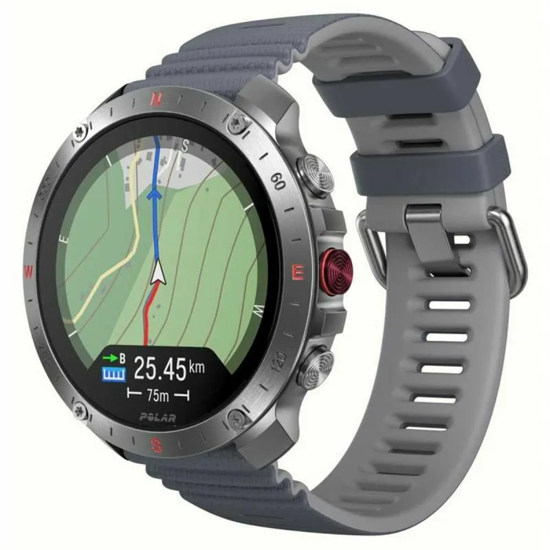 Vīriešu Pulkstenis Polar 900110287 Pelēks 1,39"