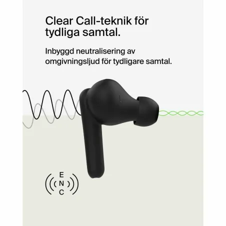Headphones Belkin SOUNDFORM RHYTHM TR Black
