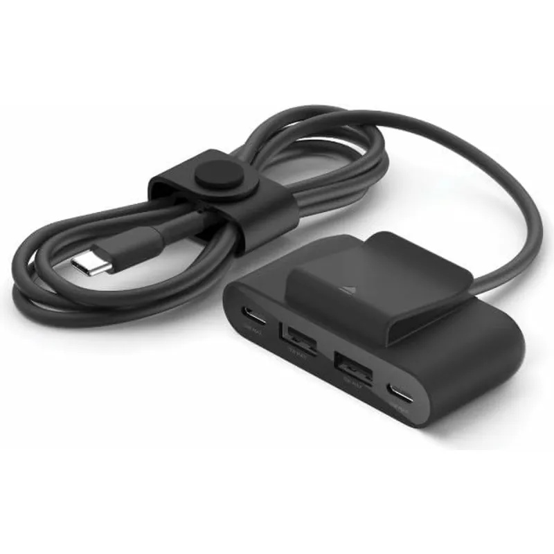 USB Hub Belkin BUZ001BT2MBKB7 Black
