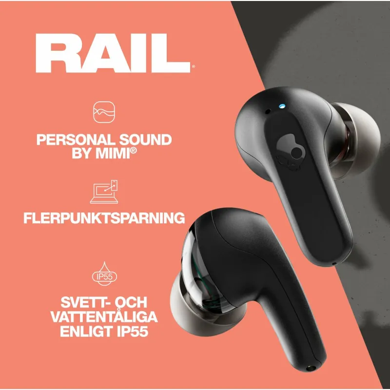 Austiņas In-ear Bluetooth Skullcandy S2RLW-Q740 Melns