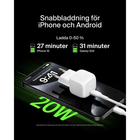 Wall Charger Belkin WCA009KQWH White 20 W