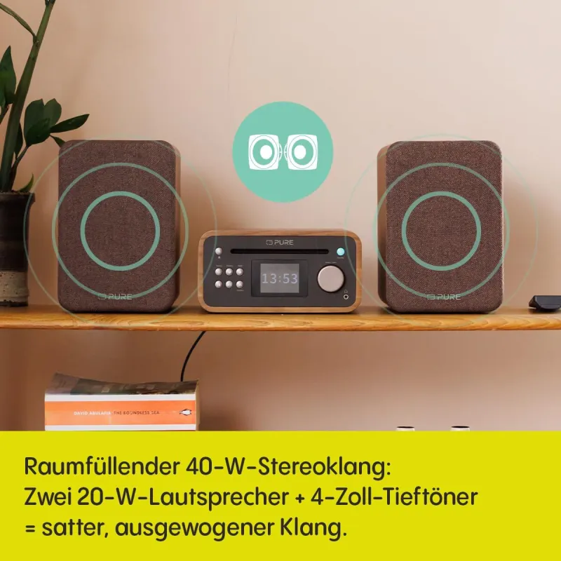 Мини музыкальный центр Pure PURE CLASSIC STEREO MINI CAFE