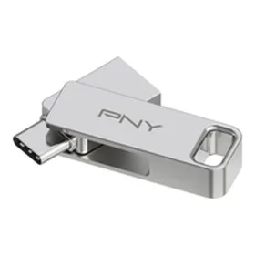 USB atmintukas PNY PFDI64GDULINKTYCG Sidabras Plienas 64 GB