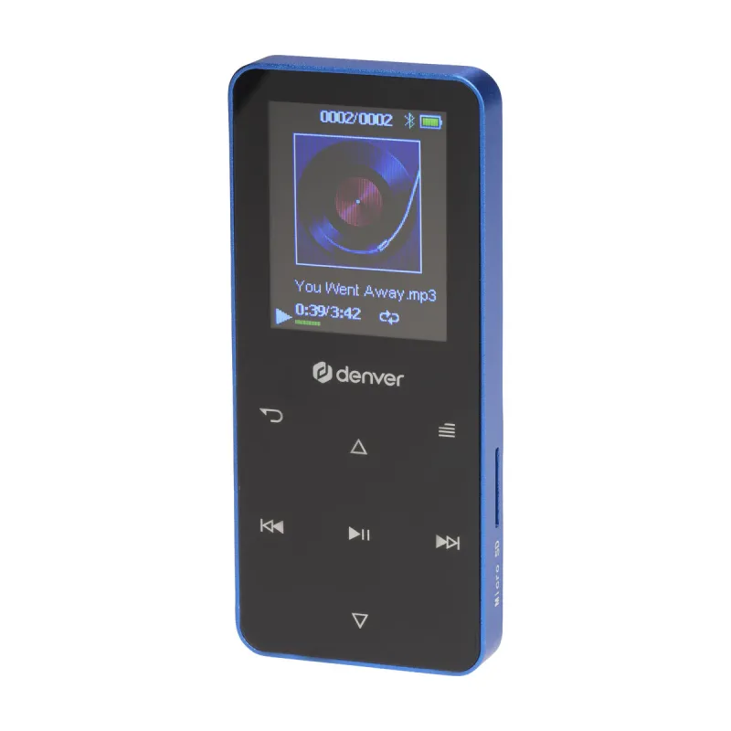 MP4-soitin Denver Electronics MP-1830BU 1,8" Bluetooth Sininen