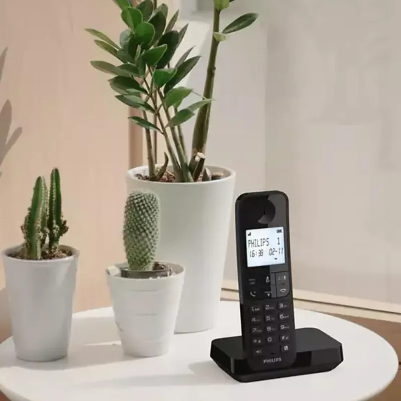Belaidis telefonas Philips D2701B Juoda