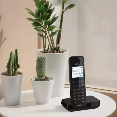 Belaidis telefonas Philips D2701B Juoda