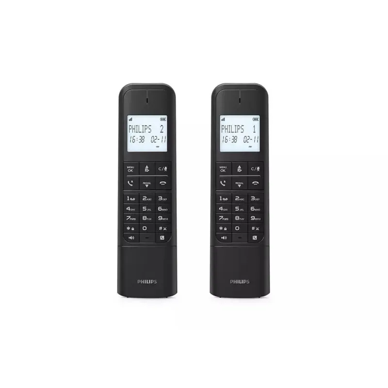 Belaidis telefonas Philips M4702B/12 Juoda