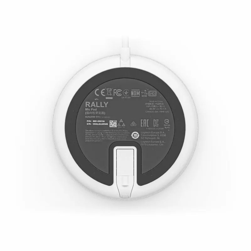 Микрофон Logitech 952-000038           Белый