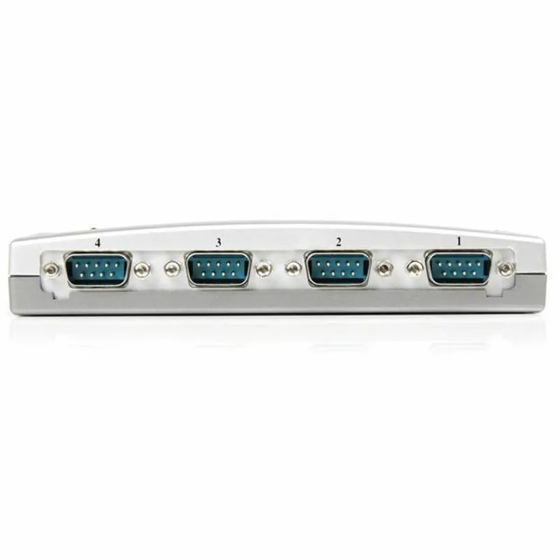 USB - RS232-adapteri Startech ICUSB2324 Hopeinen