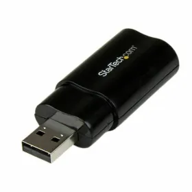 Ulkoinen Äänikortti USB Startech ICUSBAUDIOB Musta