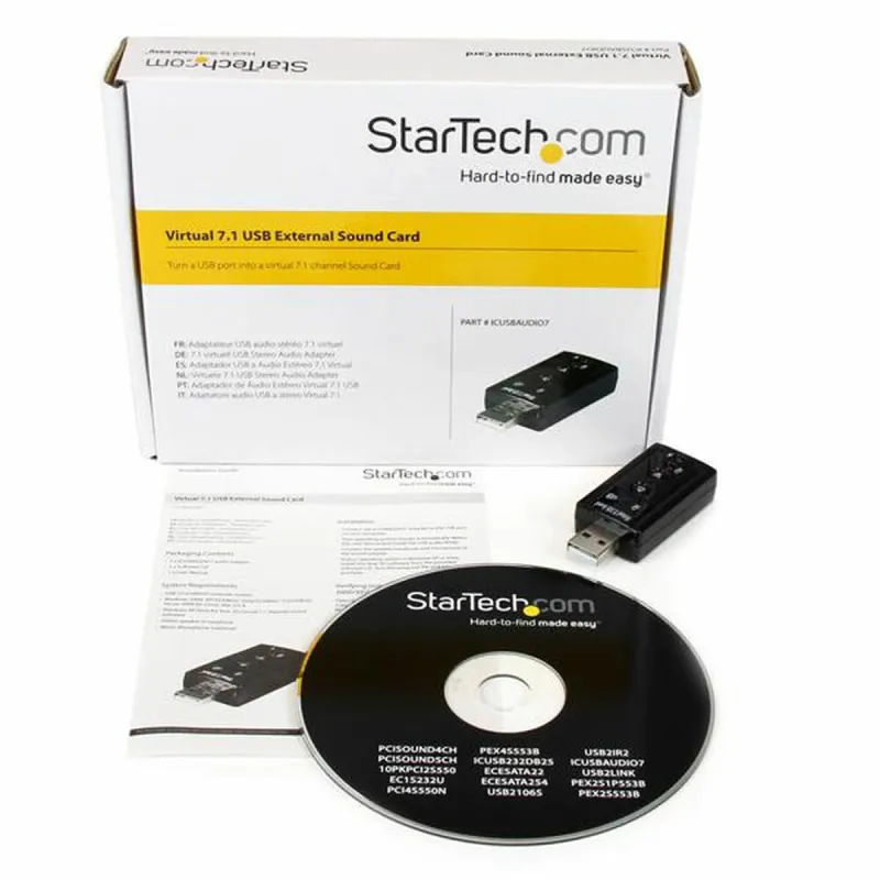 Ārējā Skaņas Karte Startech ICUSBAUDIO7