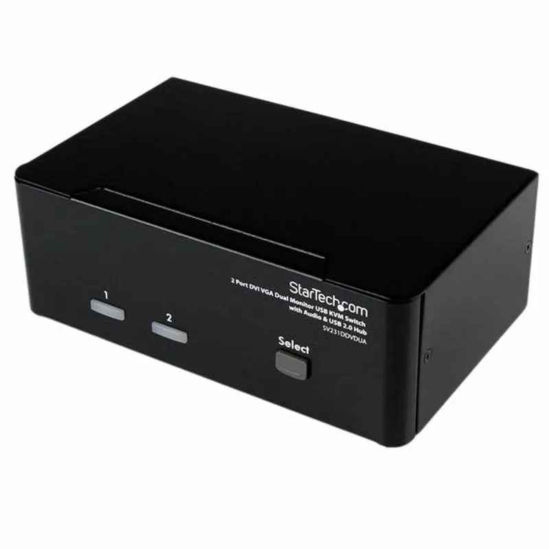 2-Port KVM jungiklis Startech SV231DDVDUA
