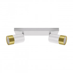 PUZON SPT GU10 2L WHITE/GOLDEN