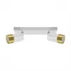 PUZON SPT GU10 2L WHITE/GOLDEN
