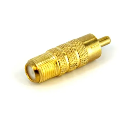 RCA adapteris Startech RCACOAXMF            Geltona