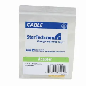 RCA adapteris Startech RCACOAXMF            Geltona