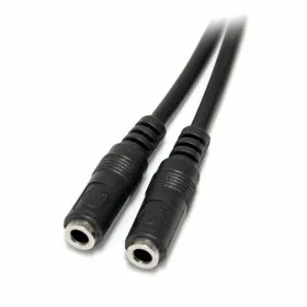 Audiopistik 3,5 mm Startech MUY1MFFS             Must 0,2 m