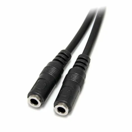 Audiopistik 3,5 mm Startech MUY1MFFS             Must 0,2 m