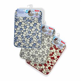 Bath rug Hidalgo Stone 40 x 60 cm