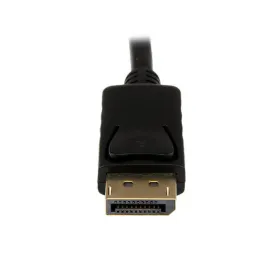 Адаптер для DisplayPort на DVI Startech DP2DVIMM3BS Чёрный 90 cm