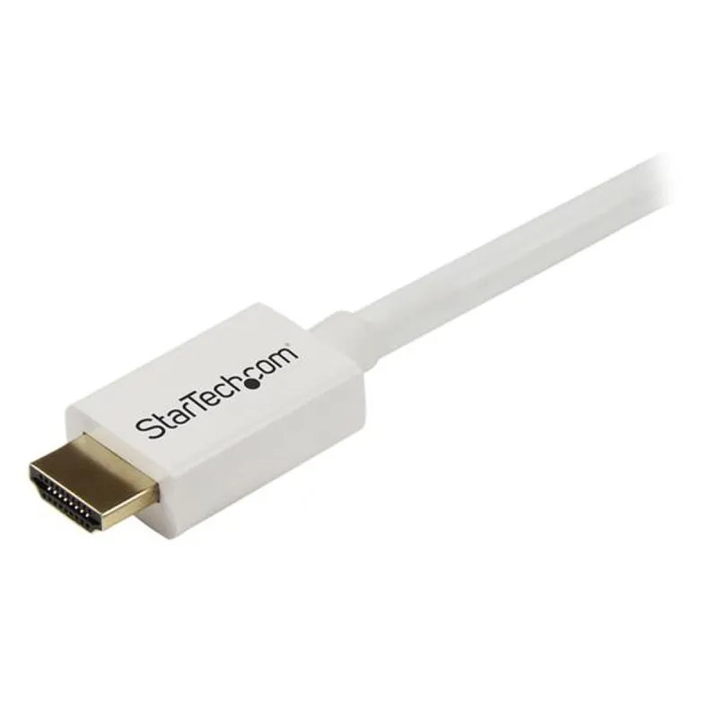 HDMI kabelis Startech HD3MM5MW Balta 5 m