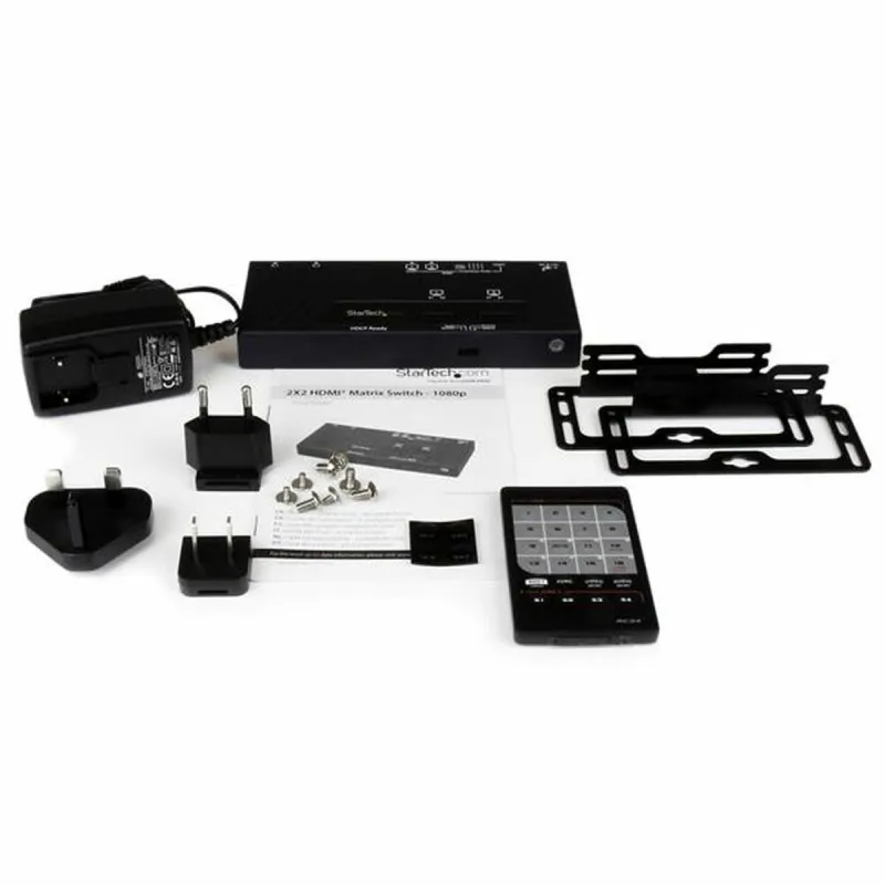 HDMI-kytkin Startech VS222HDQ Musta